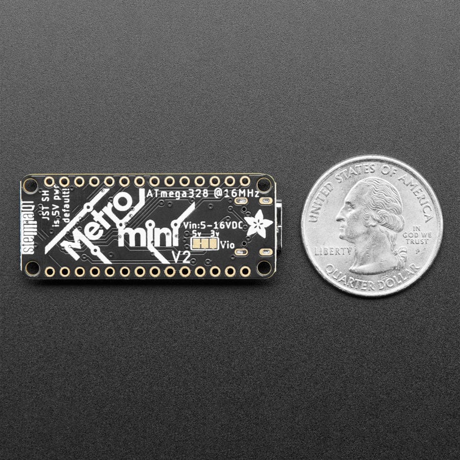 Adafruit Metro Mini 328 V2 - Arduino-Compatible - 5V 16MHz - STEMMA QT / Qwiic - Image 7