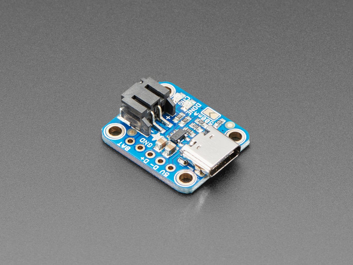 Adafruit Micro-Lipo Charger for LiPoly Batt with USB Type C Jack - Image 2