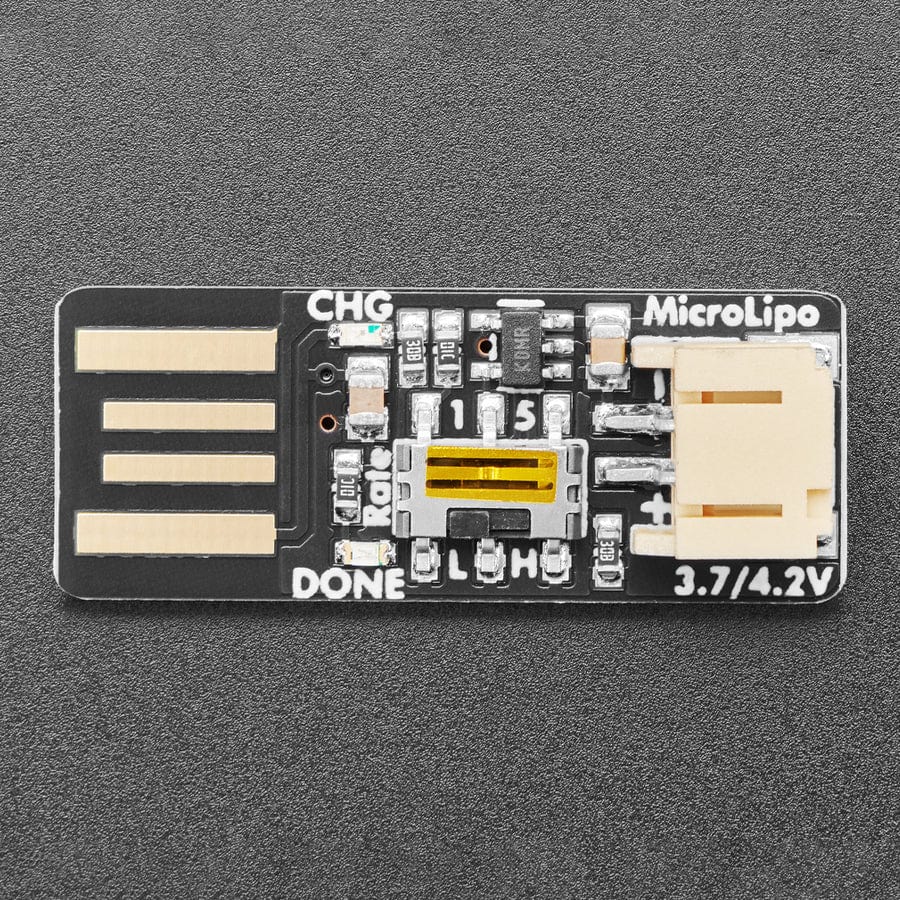 Adafruit Micro Lipo - USB LiIon/LiPoly charger - v2 - Image 4