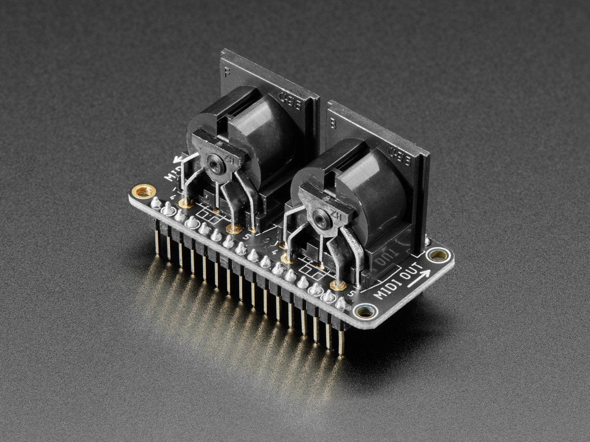 Adafruit MIDI FeatherWing Kit - Image 2