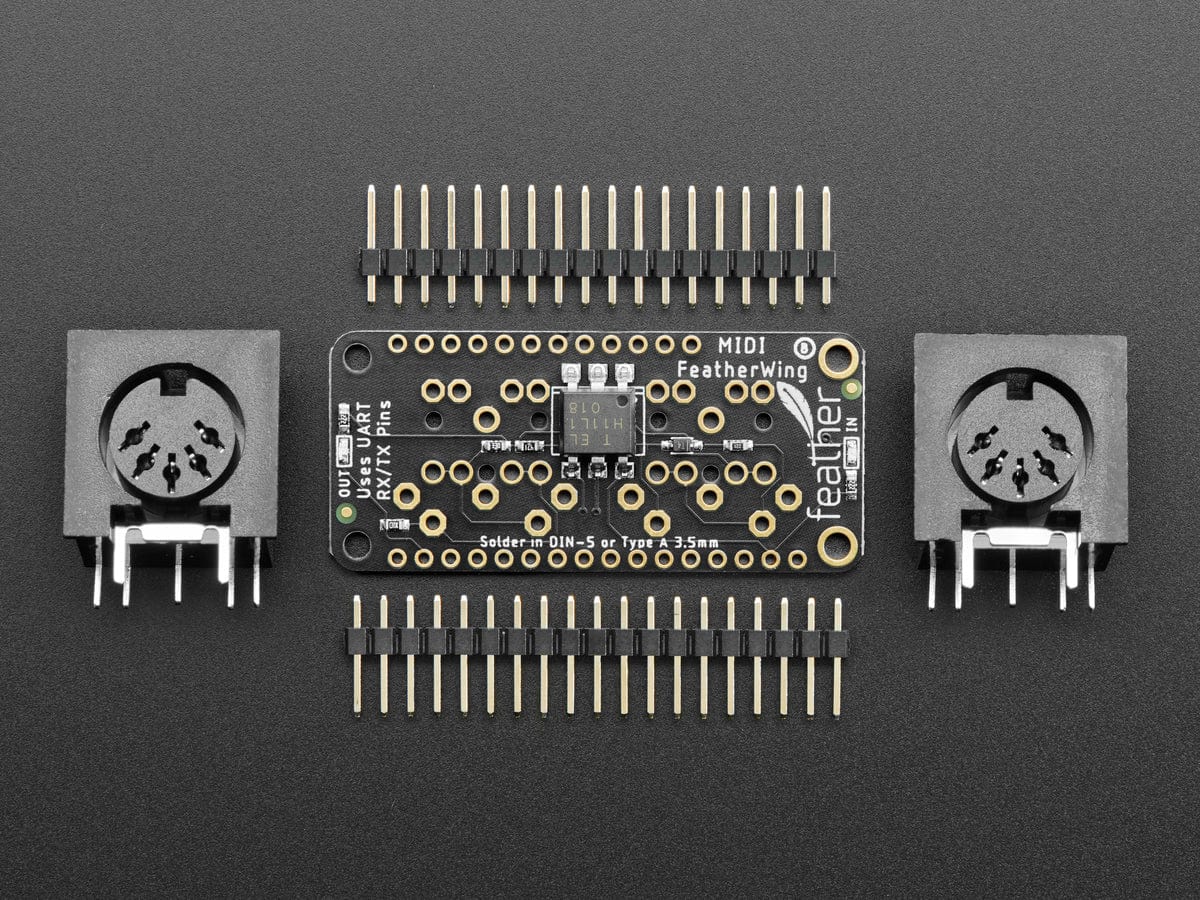 Adafruit MIDI FeatherWing Kit - Image 4