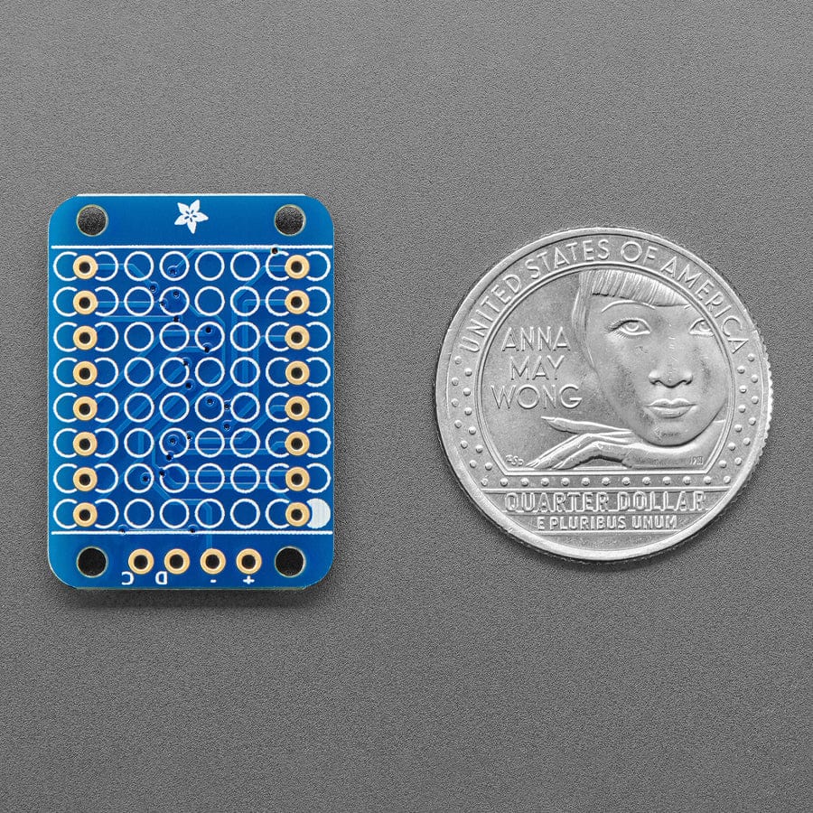 Adafruit Mini 8x8 LED Matrix with I2C Backpack - Ultra Bright White - Image 4