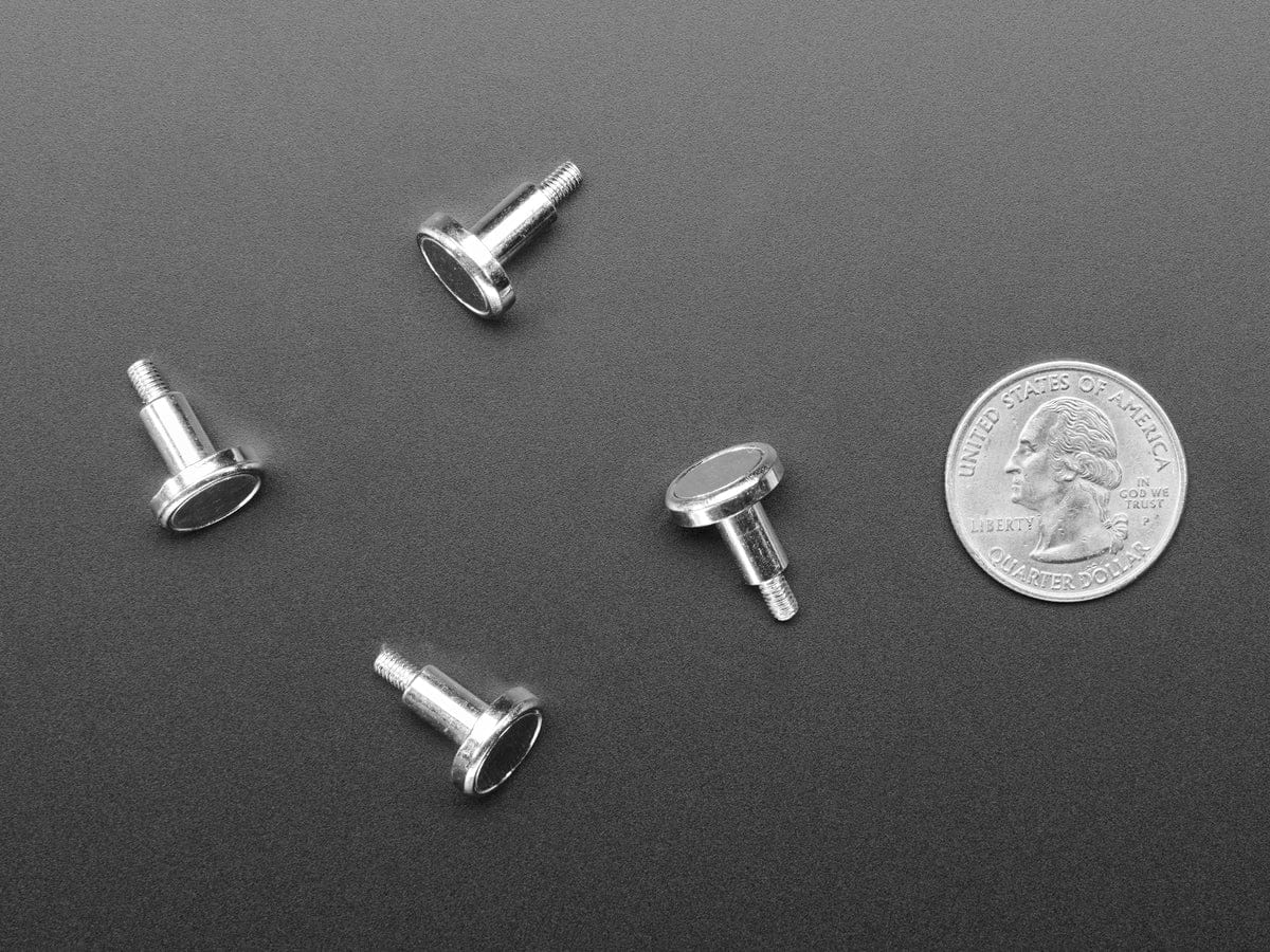 Mini Magnet Feet for RGB LED Matrices (Pack of 4) - Image 3