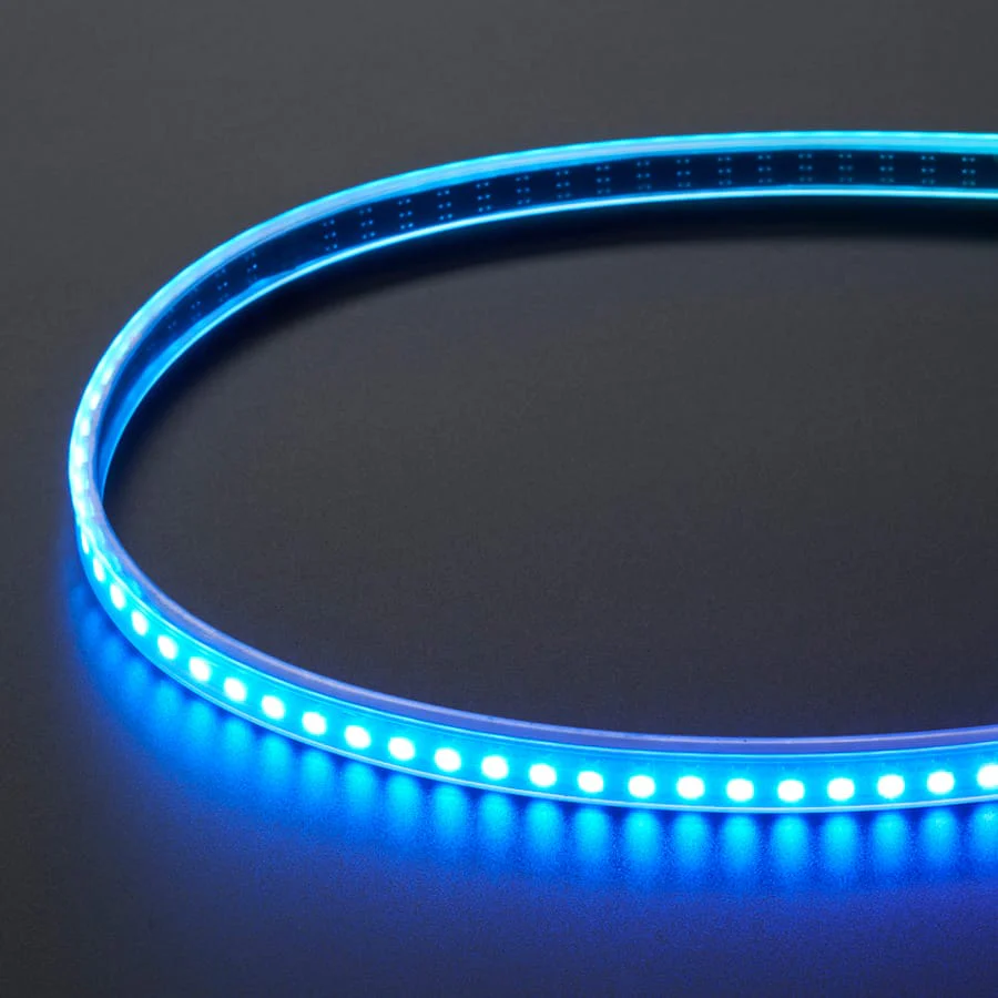 Adafruit Mini Skinny NeoPixel Digital RGB LED Strip - 144 LED/m (1m BLACK) - Image 4