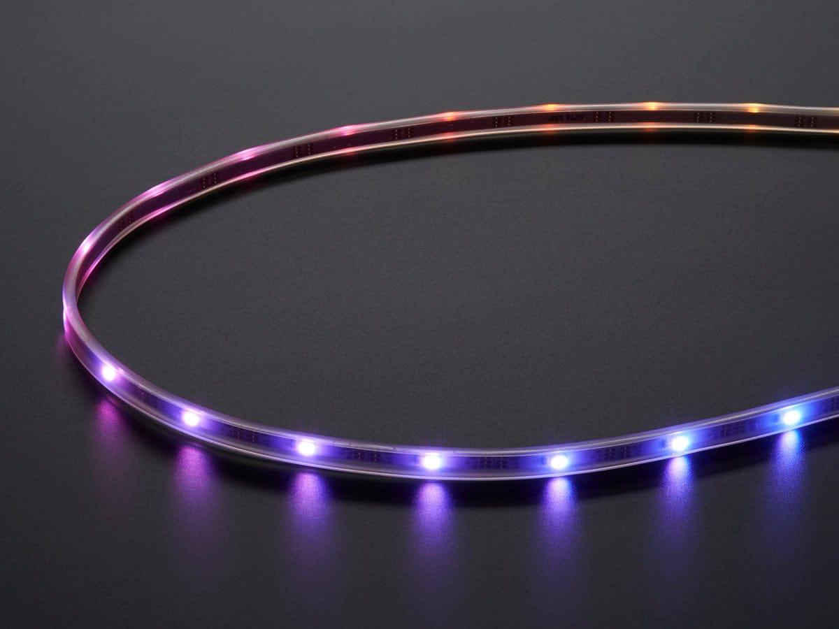 Adafruit Mini Skinny NeoPixel Digital RGB LED Strip - 1m 30 LED/m (WHITE) [Discontinued] - Image 3