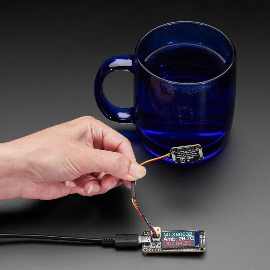Adafruit MLX90632 FIR Remote Thermal Temperature Sensor - Medical Grade STEMMA QT / Qwiic - Image 5
