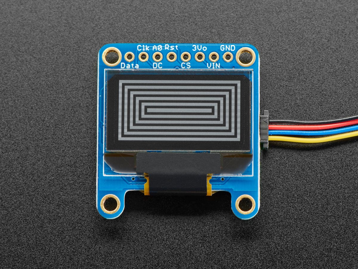 Monochrome 0.96" 128x64 OLED Graphic Display - STEMMA QT - Image 11