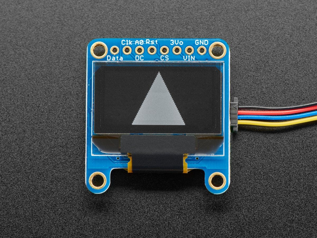 Monochrome 0.96" 128x64 OLED Graphic Display - STEMMA QT - Image 7