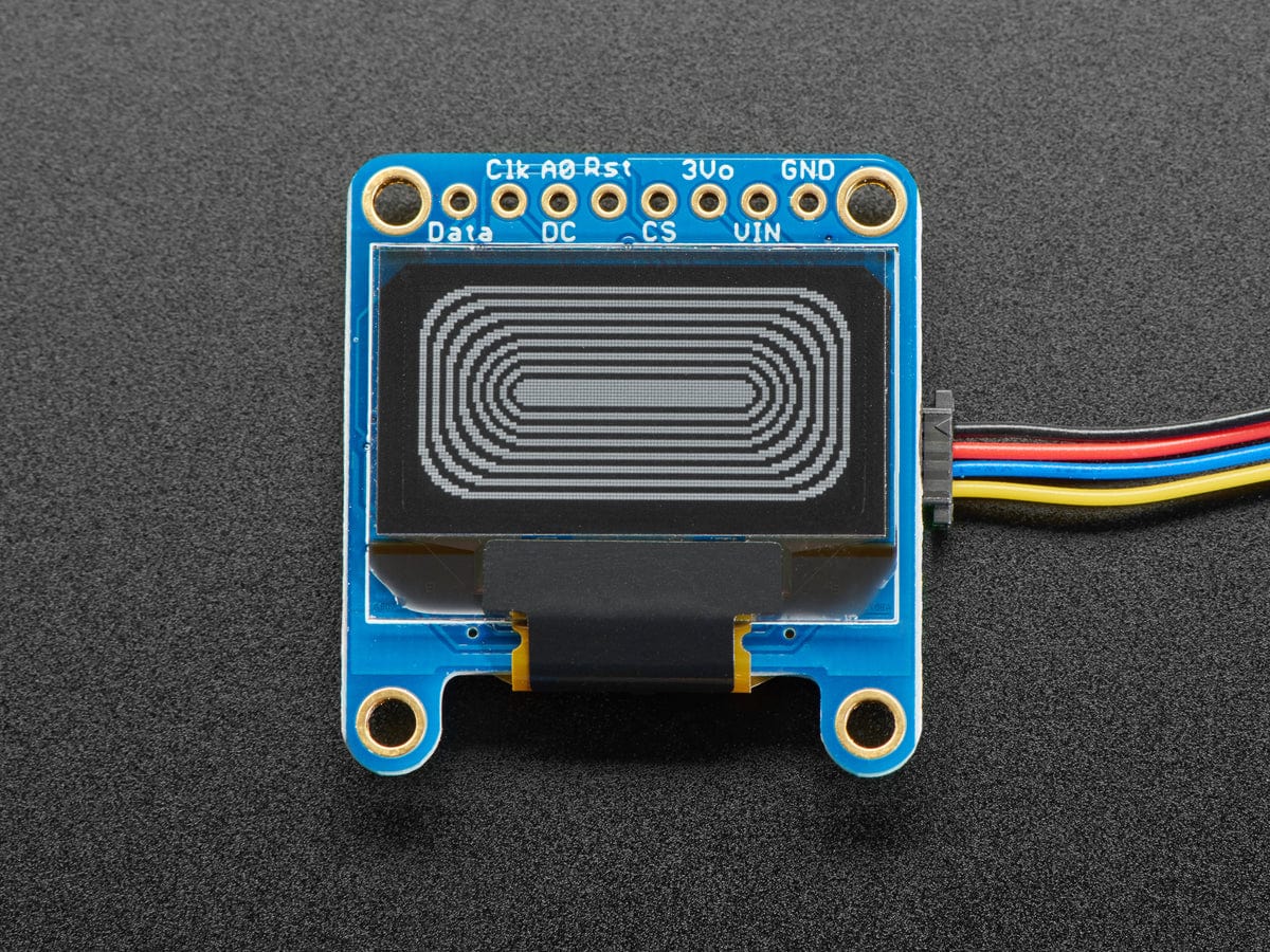 Monochrome 0.96" 128x64 OLED Graphic Display - STEMMA QT - Image 8