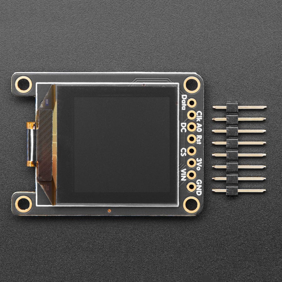 Adafruit Monochrome 1.12" 128x128 OLED Graphic Display (STEMMA QT / Qwiic) - Image 3