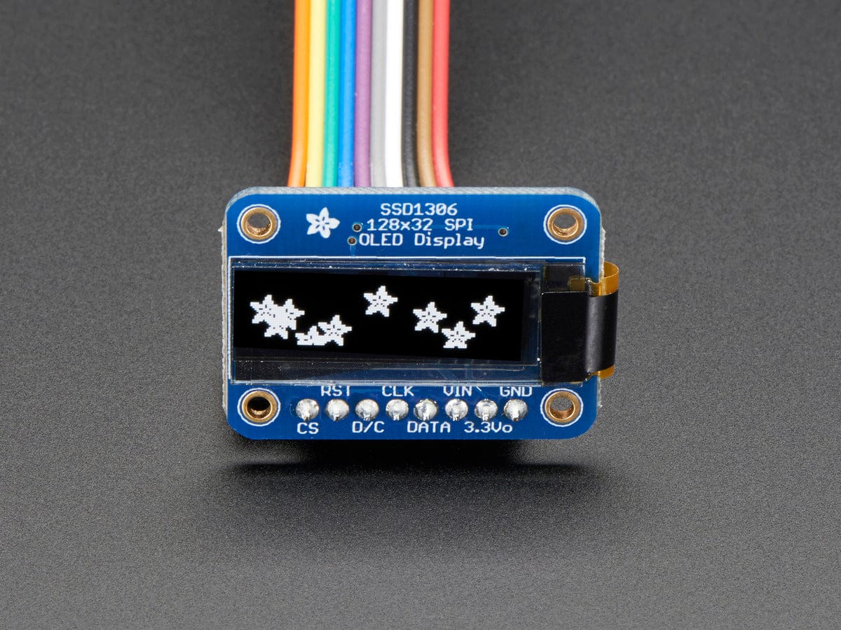 Monochrome 128x32 SPI OLED graphic display - Image 6