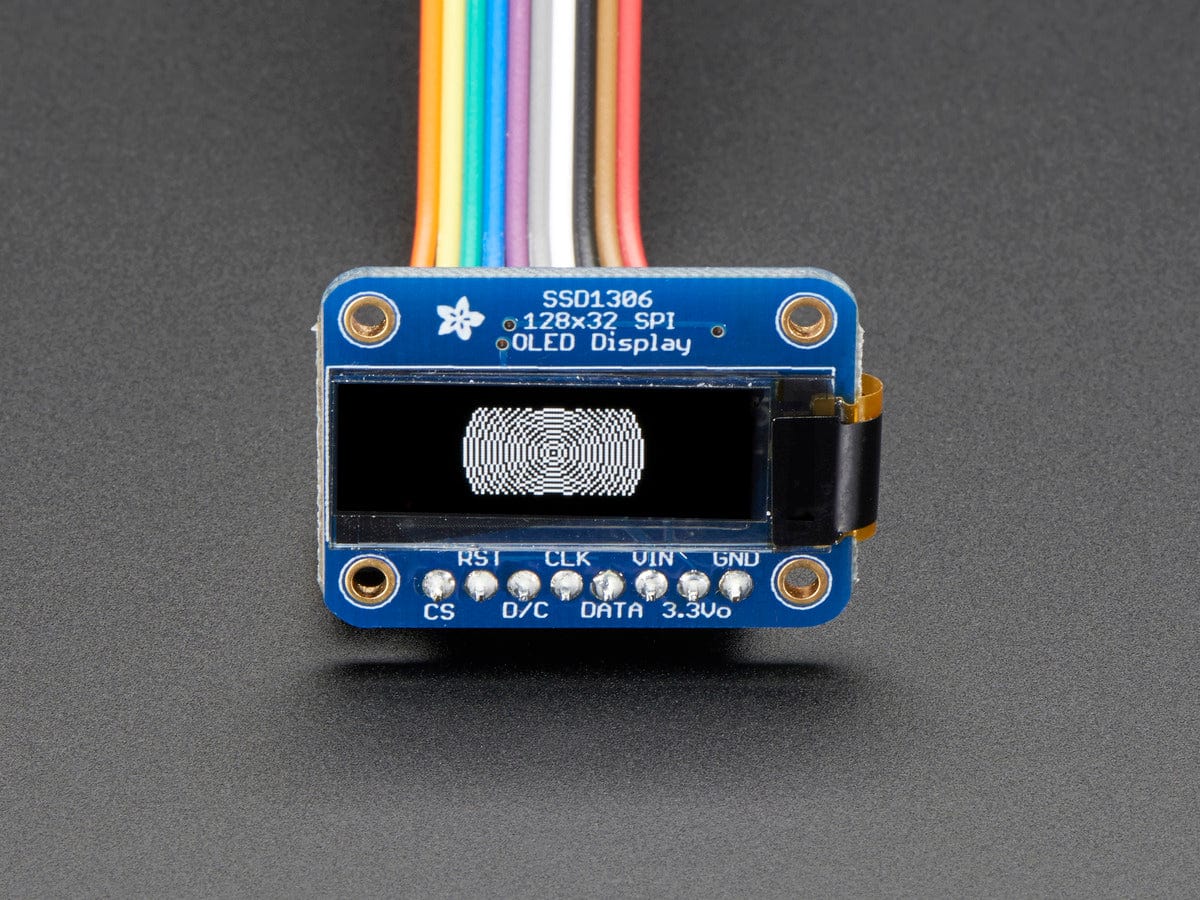 Monochrome 128x32 SPI OLED graphic display - Image 7