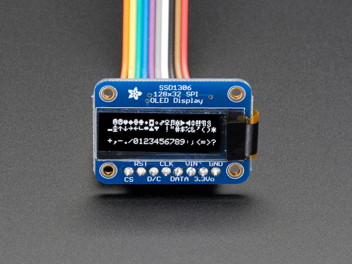 Monochrome 128x32 SPI OLED graphic display - Image 9