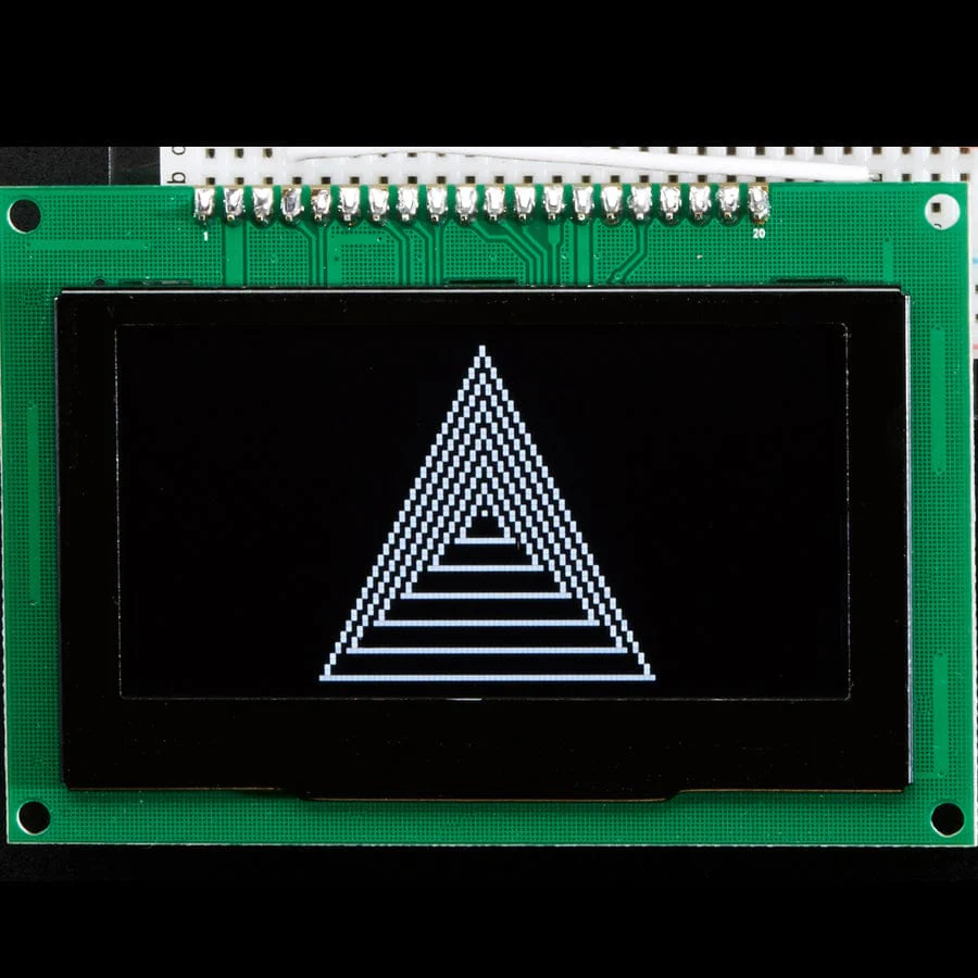 Monochrome 2.7" 128x64 OLED Graphic Display Module Kit - Image 7
