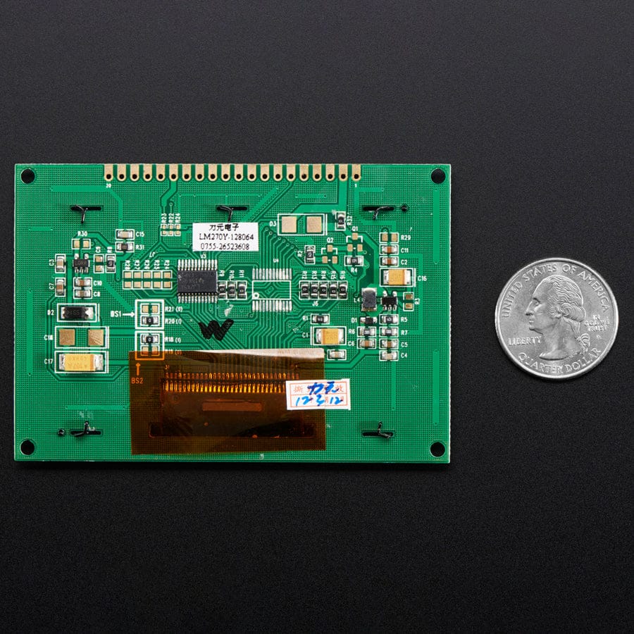 Monochrome 2.7" 128x64 OLED Graphic Display Module Kit - Image 8