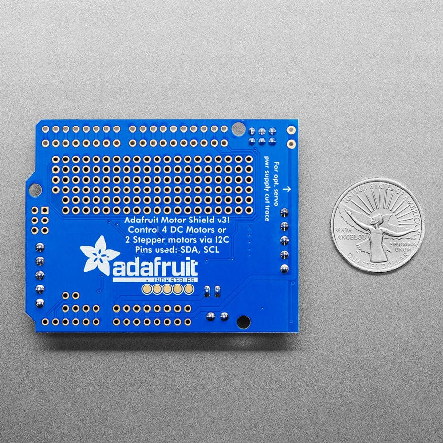 Adafruit Motor/Stepper/Servo Shield for Arduino v3 Kit - Image 5