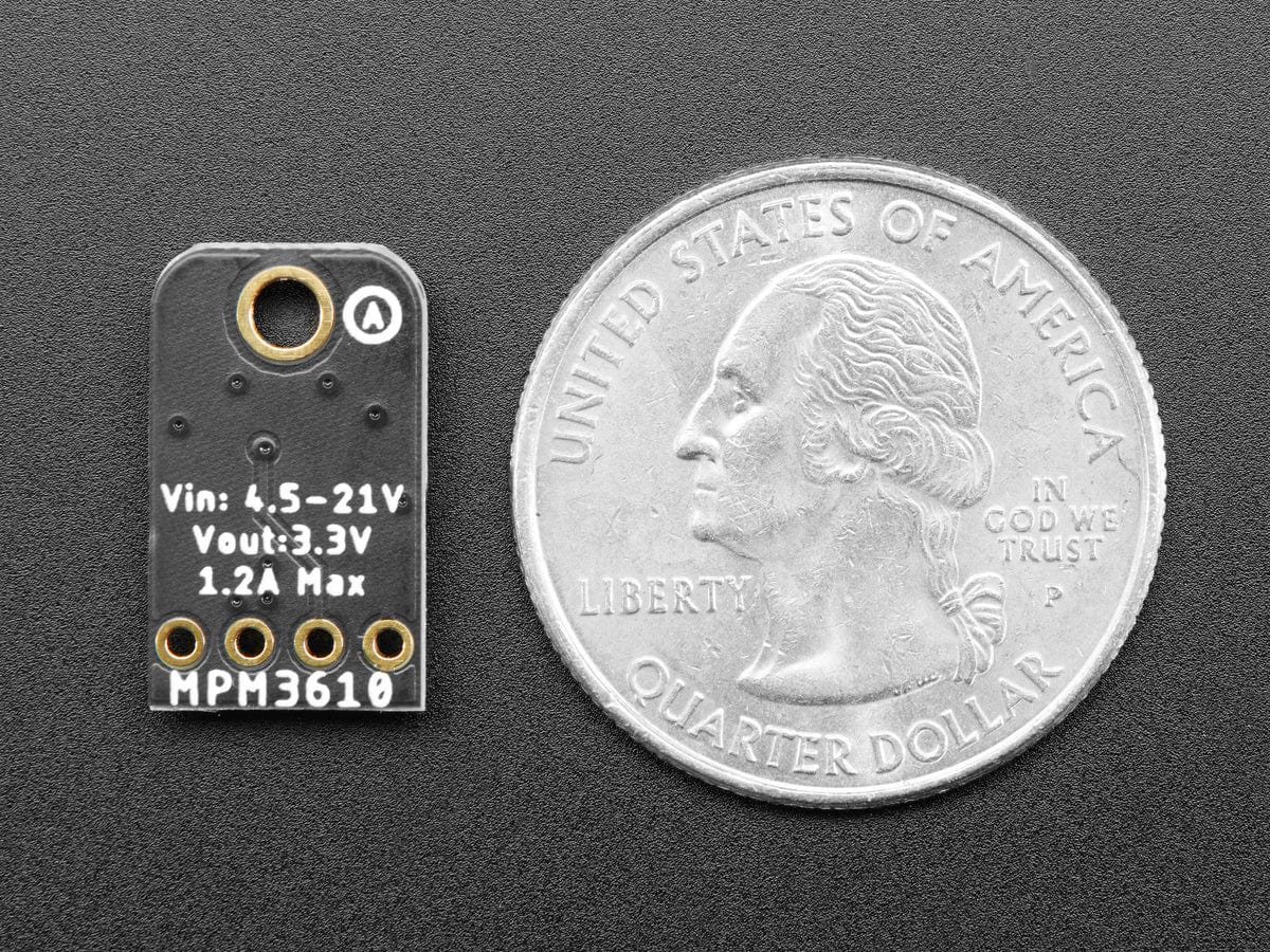 MPM3610 3.3V Buck Converter Breakout - 21V In 3.3V Out at 1.2A - Image 4