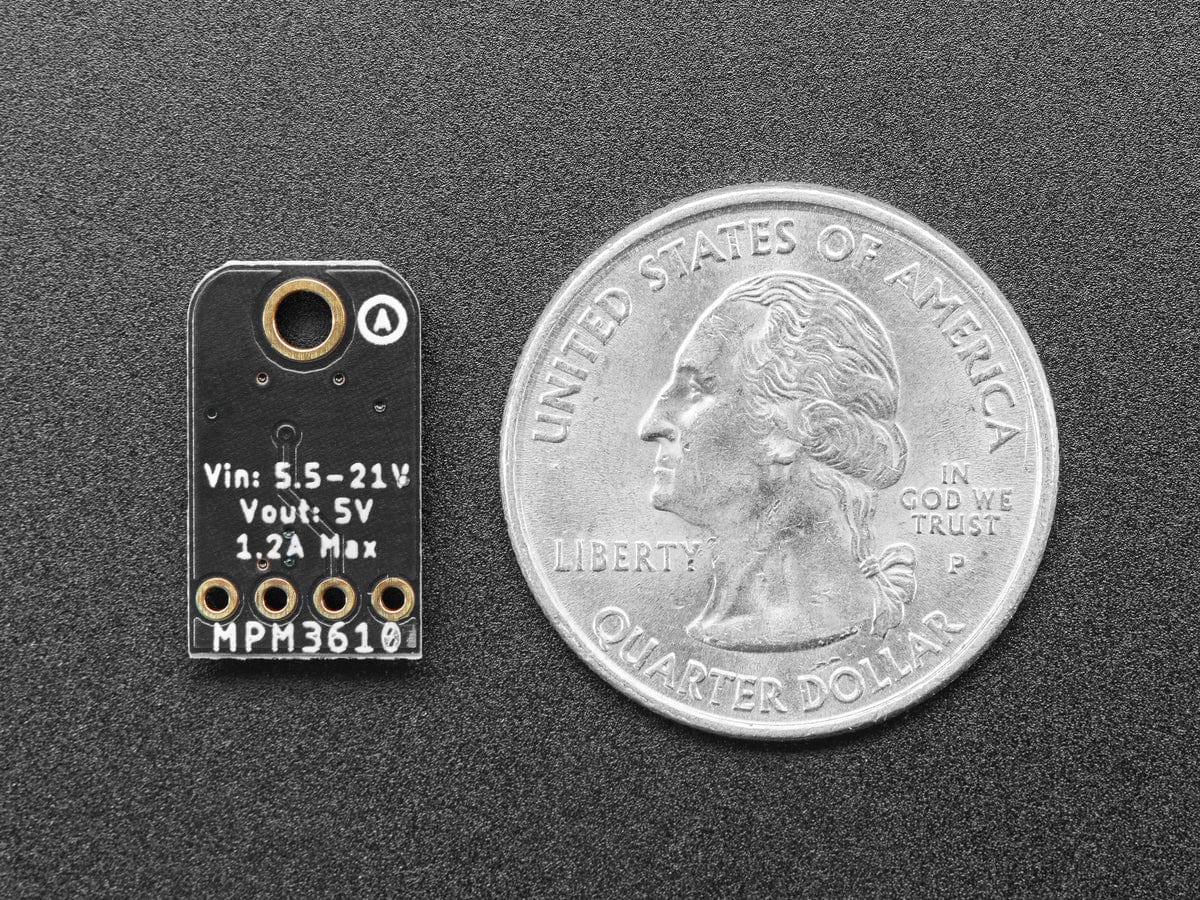 MPM3610 5V Buck Converter Breakout - 21V In 5V Out at 1.2A - Image 4