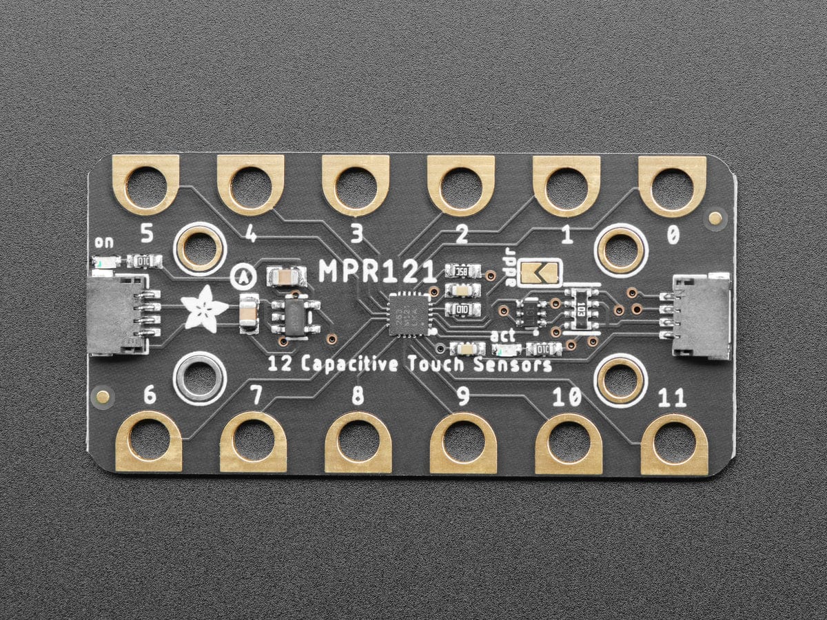 Adafruit MPR121 12-Key Capacitive Touch Sensor Gator Breakout (STEMMA QT / Qwiic) - Image 3