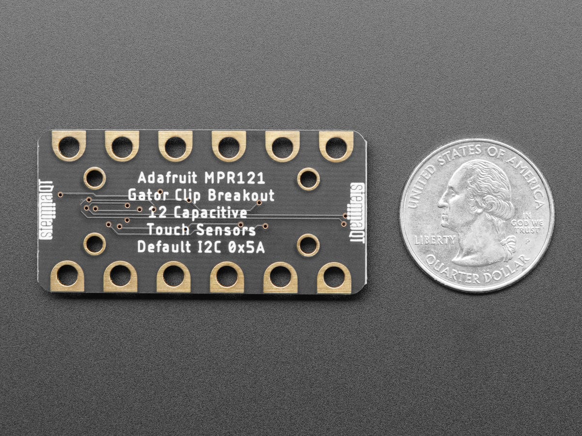 Adafruit MPR121 12-Key Capacitive Touch Sensor Gator Breakout (STEMMA QT / Qwiic) - Image 4