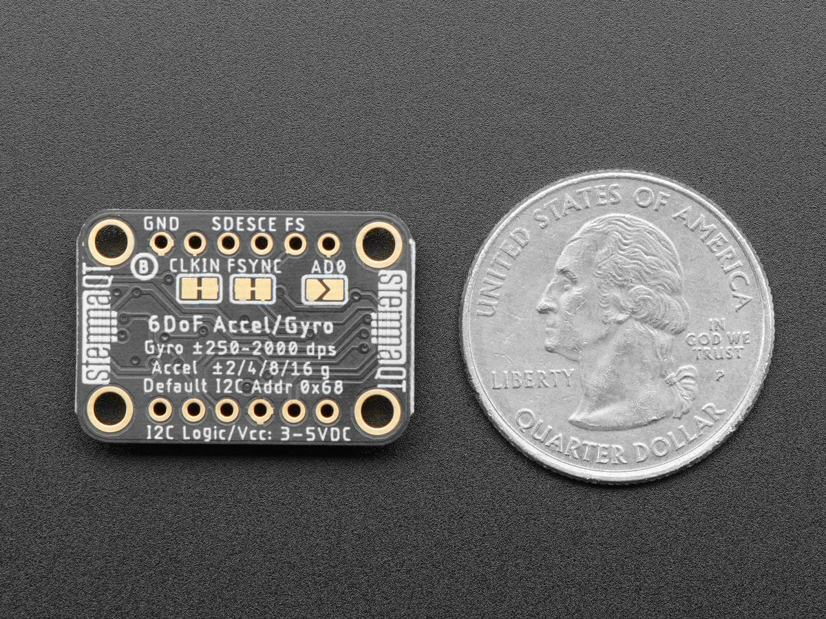 Adafruit MPU-6050 6-DoF Accel and Gyro Sensor - STEMMA QT Qwiic - Image 3