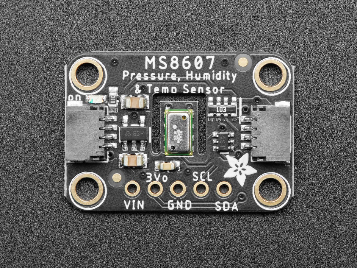 Adafruit MS8607 Pressure Humidity Temperature PHT Sensor (STEMMA QT / Qwiic) - Image 2