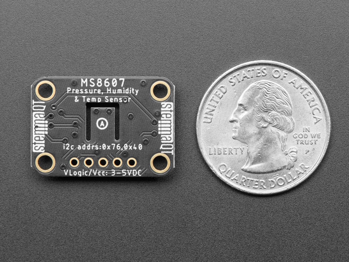 Adafruit MS8607 Pressure Humidity Temperature PHT Sensor (STEMMA QT / Qwiic) - Image 5