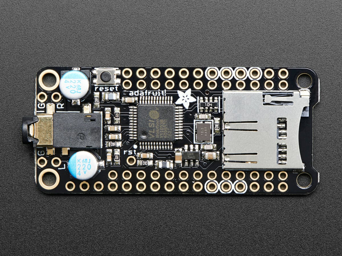 Adafruit Music Maker FeatherWing - MP3 OGG WAV MIDI Synth Player - Image 5