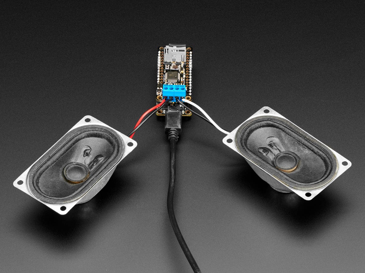 Music Maker FeatherWing with 3W Amp - MP3 OGG WAV MIDI Synth Player - Image 3