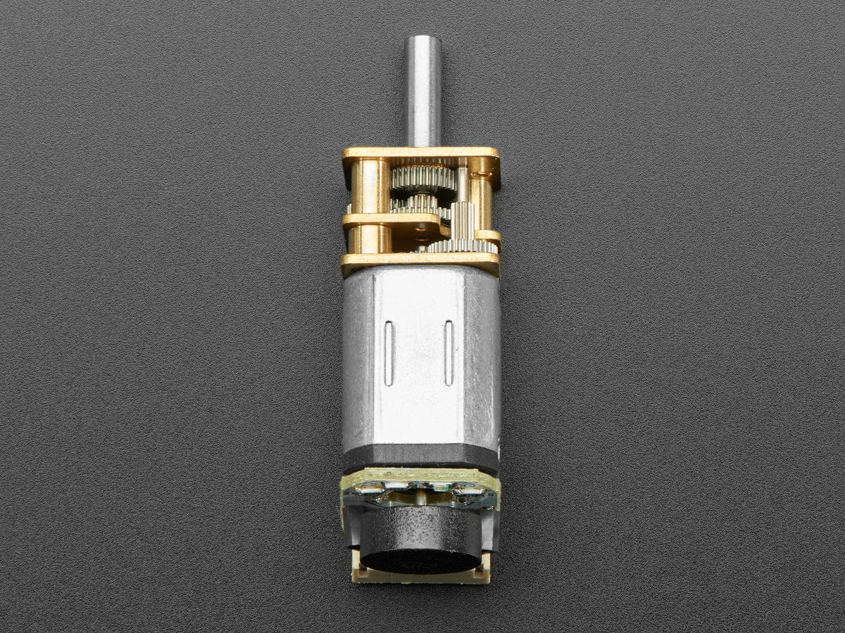 N20 DC Motor with Magnetic Encoder - 6V with 1:100 Gear Ratio - Image 4
