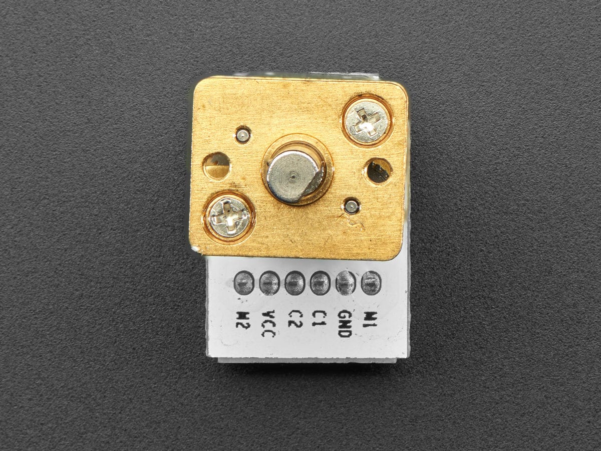 N20 DC Motor with Magnetic Encoder - 6V with 1:100 Gear Ratio - Image 5