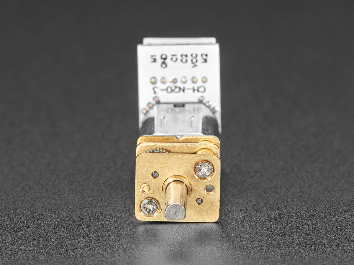 N20 DC Motor with Magnetic Encoder - 6V with 1:150 Gear Ratio [Discontinued] - Image 3