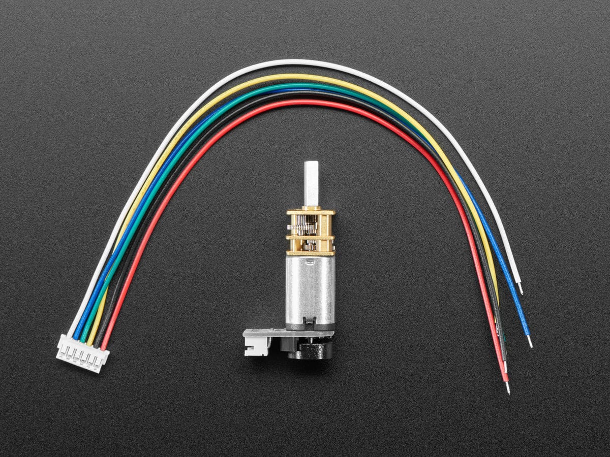 N20 DC Motor with Magnetic Encoder - 6V with 1:298 Gear Ratio - Image 5