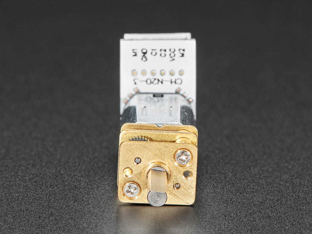N20 DC Motor with Magnetic Encoder - 6V with 1:50 Gear Ratio - Image 3