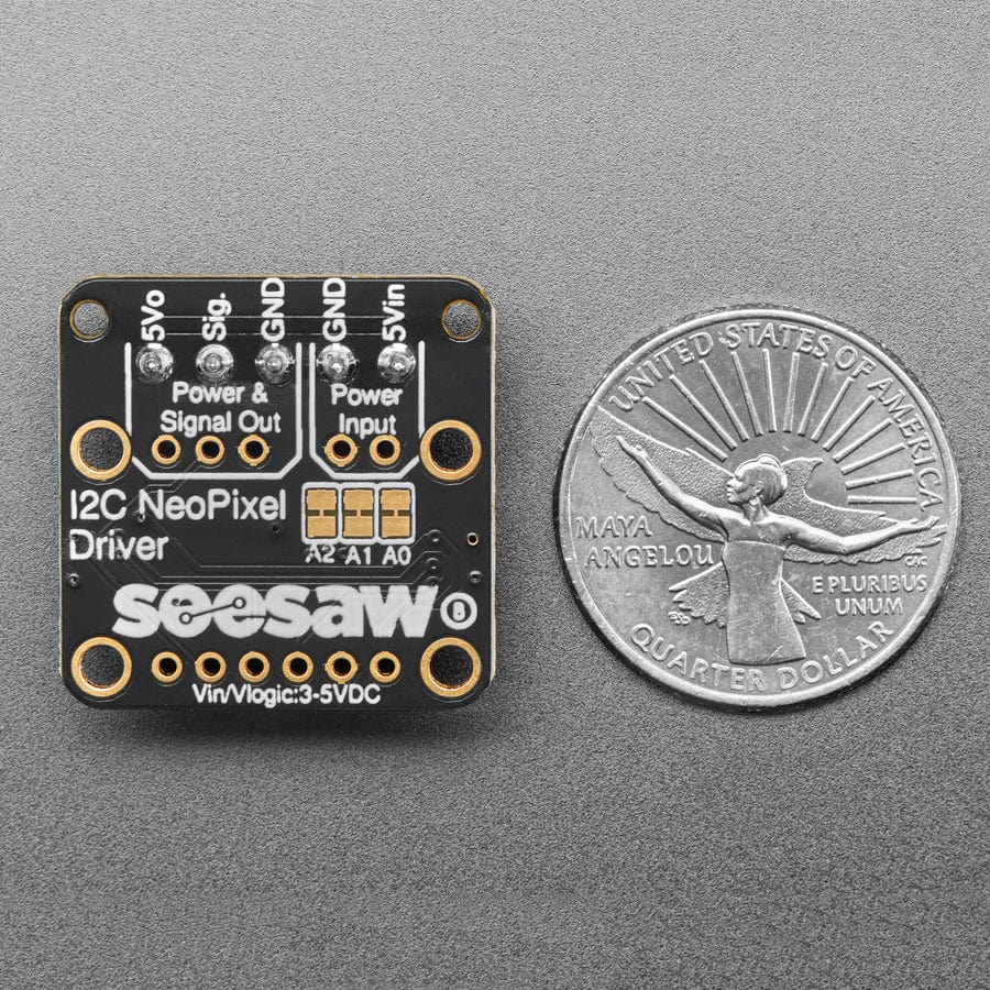 Adafruit NeoDriver - I2C to NeoPixel Driver Board - Stemma QT - Image 6
