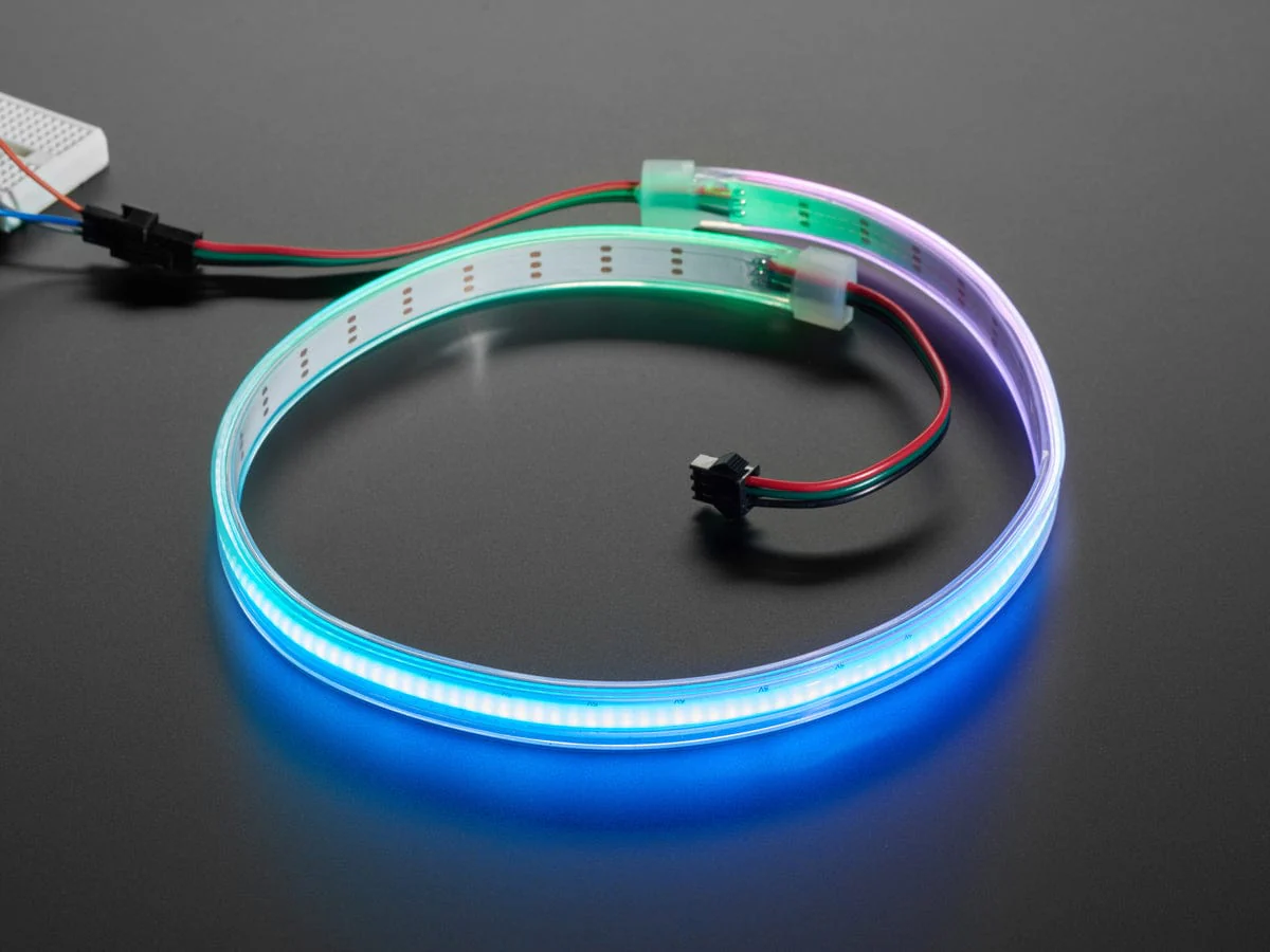 Adafruit NeoPixel 332 LED-per-Meter Silicone Bead LED Strip (0.5 Meter) - Image 2