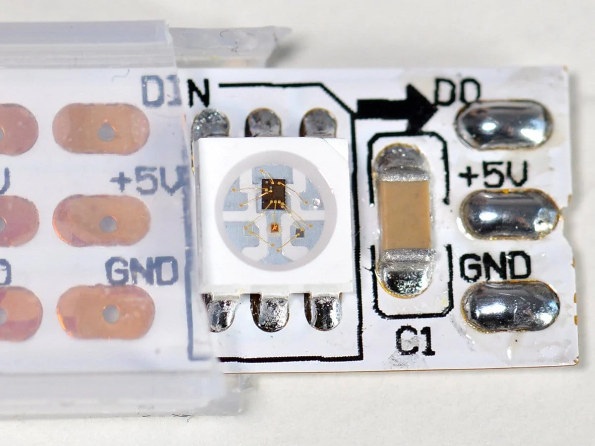 Adafruit NeoPixel Digital RGB LED Strip - 1m White 60 LED [Discontinued] - Image 4