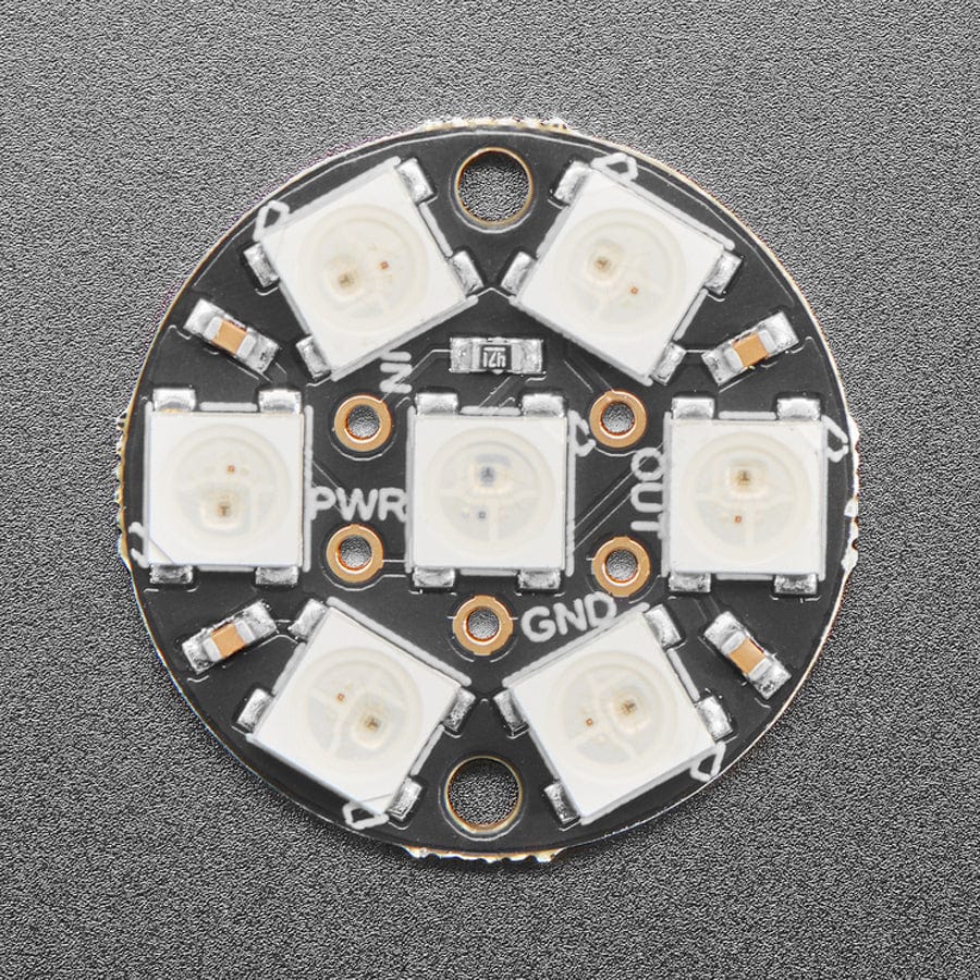 NeoPixel Jewel - 7 x 5050 RGB LED with Integrated Drivers - Image 3