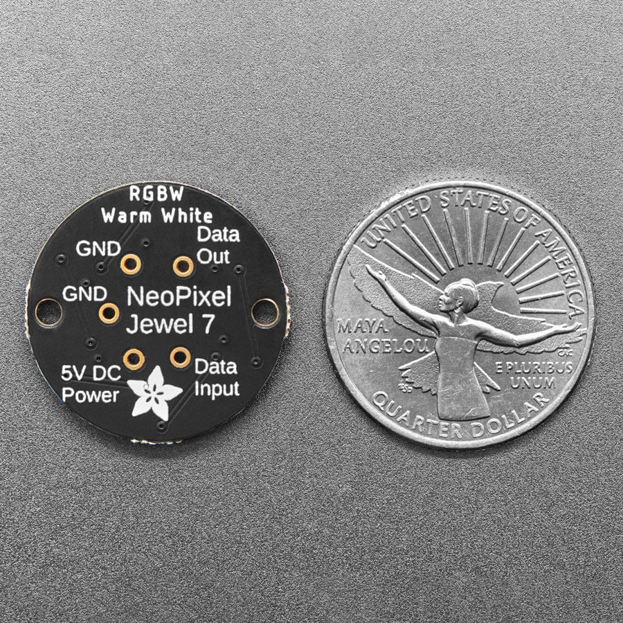 NeoPixel Jewel - 7 x 5050 RGBW LED w/ Integrated Drivers (Warm White - ~3000K) - Image 5