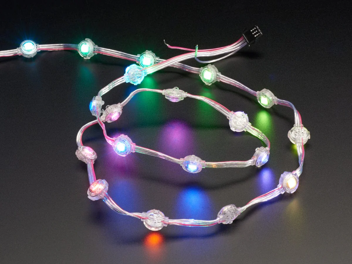 Adafruit NeoPixel LED Dots Strand - 20 LEDs at 2" Pitch - Image 3