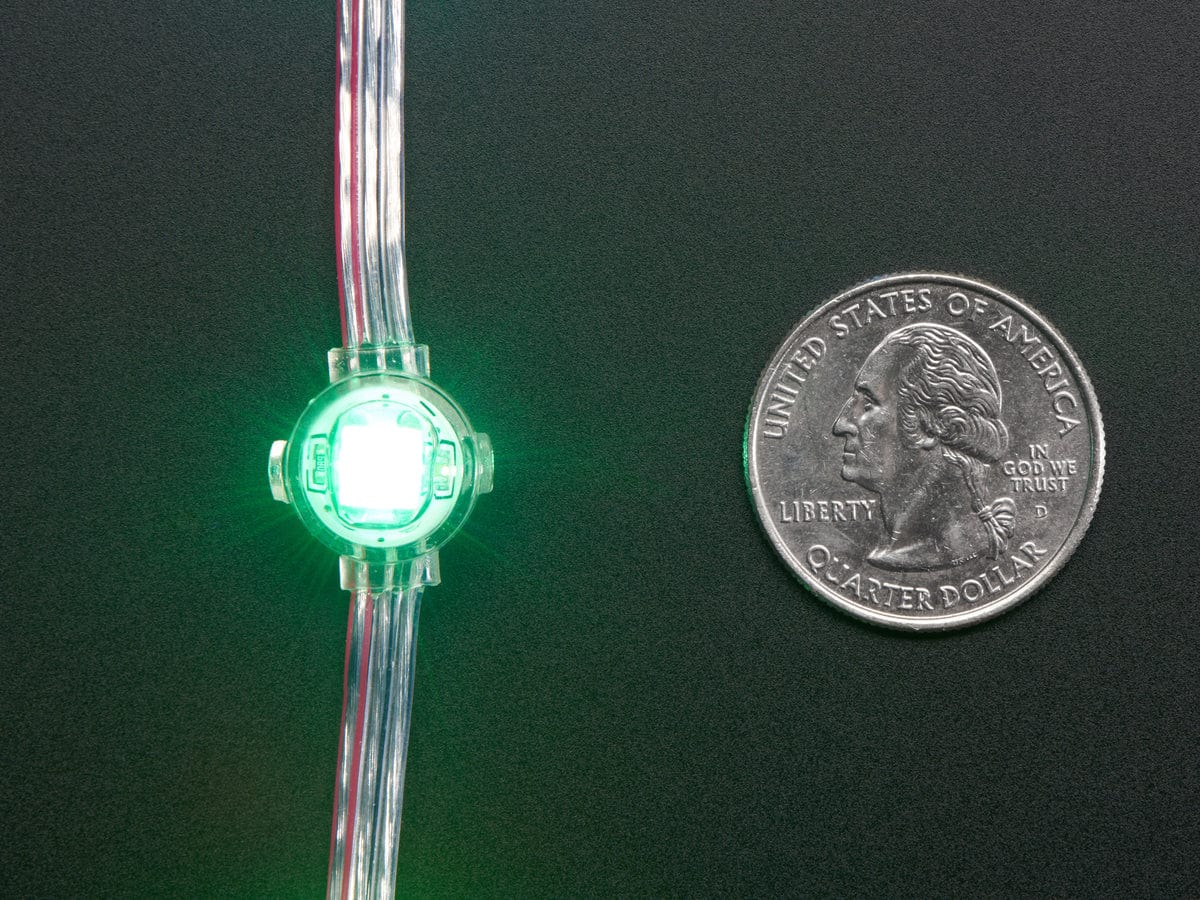 Adafruit NeoPixel LED Dots Strand - 20 LEDs at 2" Pitch - Image 4