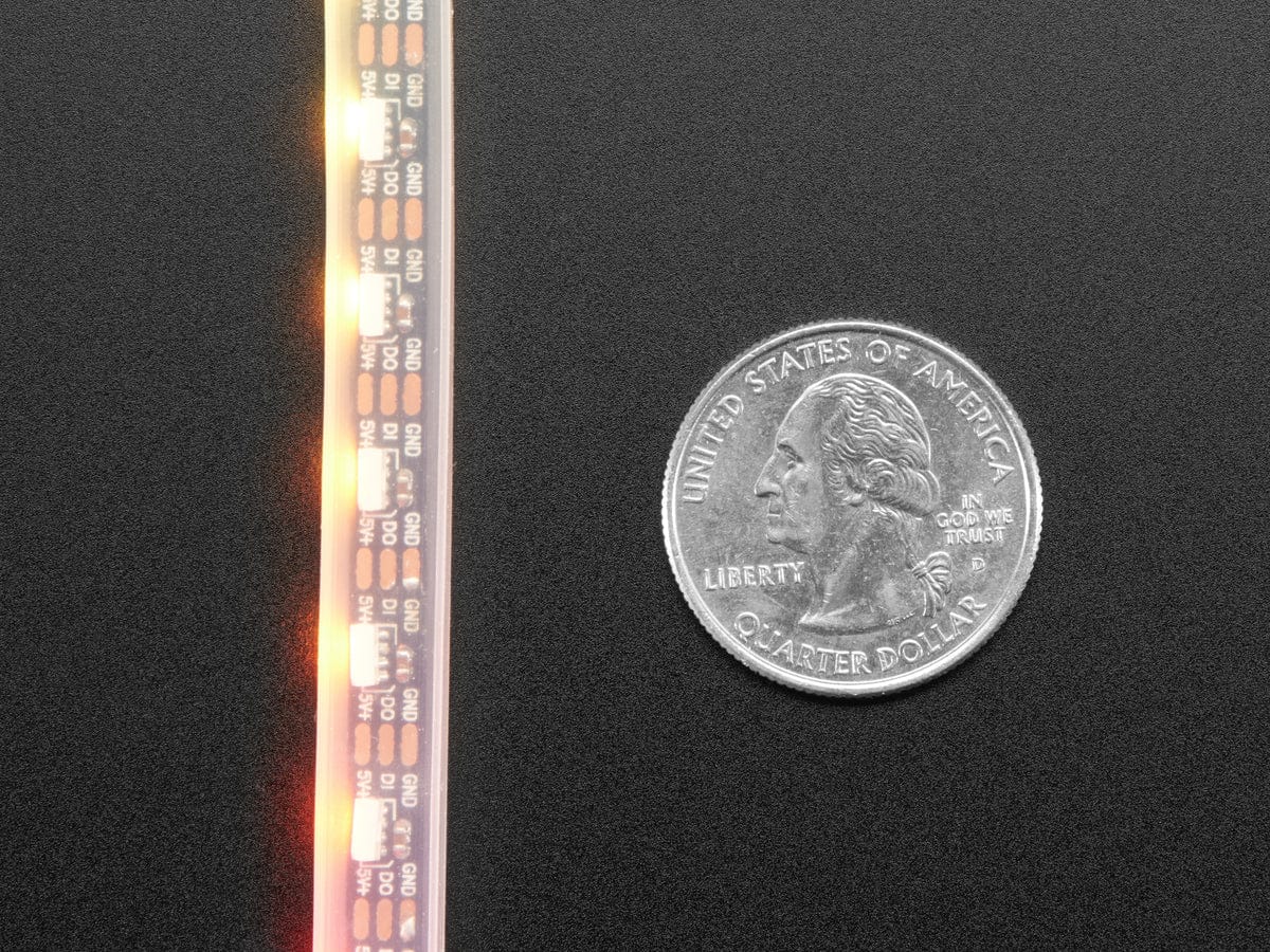 Adafruit NeoPixel LED Side Light Strip - Black 90 LED [Discontinued] - Image 3