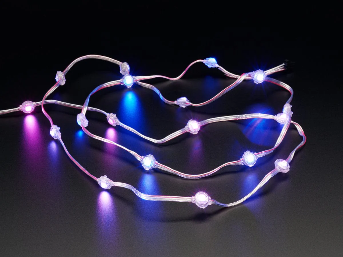 Adafruit NeoPixel LED Dots Strand - 20 LED 4" Pitch - Image 3