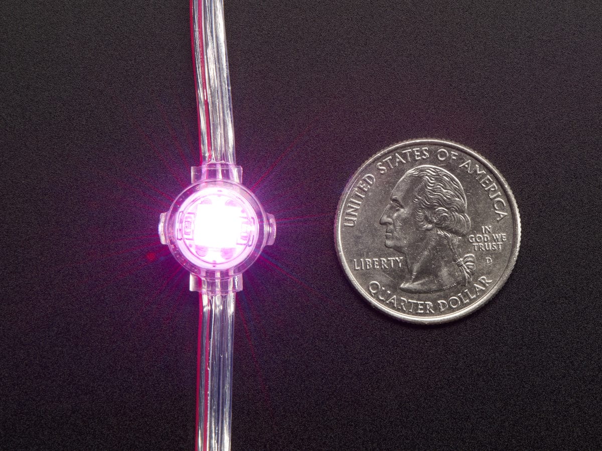 Adafruit NeoPixel LED Dots Strand - 20 LED 4" Pitch - Image 5