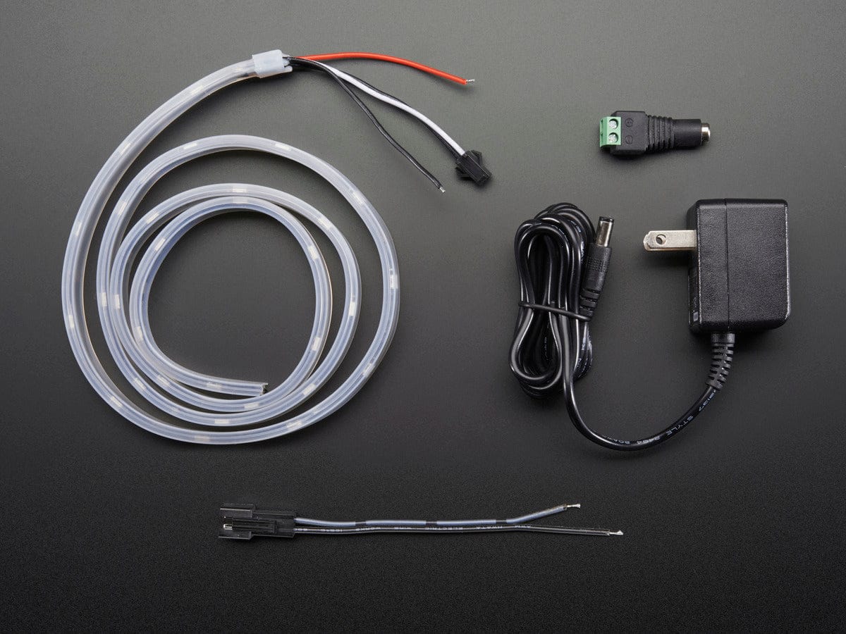 Adafruit NeoPixel LED Strip Starter Pack - 30 LED meter - Black [discontinued] - Image 3