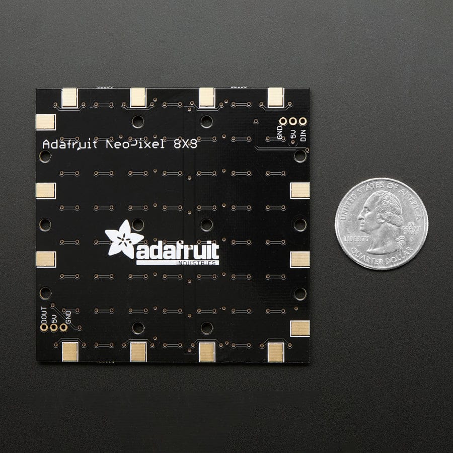 Adafruit NeoPixel NeoMatrix - 64 RGBW - Natural (4500K) - Image 5