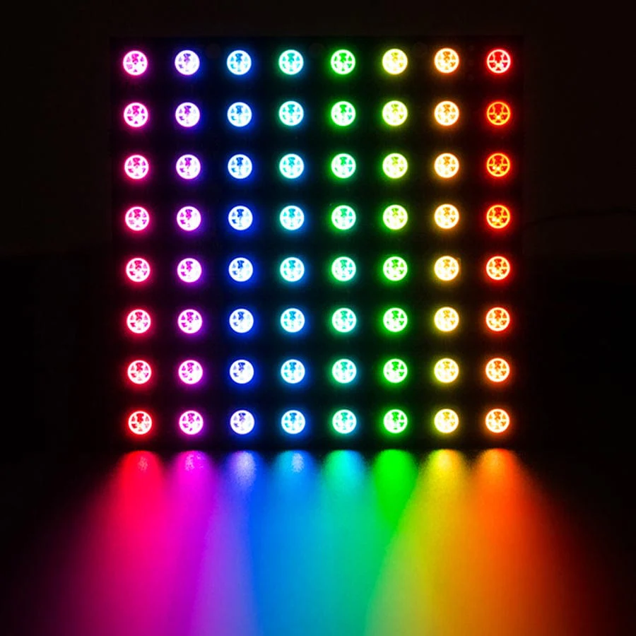 Adafruit NeoPixel NeoMatrix 8x8 - 64 RGB LED Pixel Matrix - Image 3