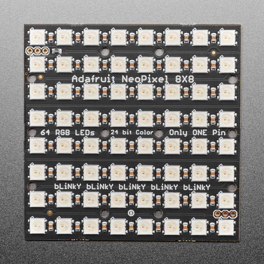 Adafruit NeoPixel NeoMatrix 8x8 - 64 RGB LED Pixel Matrix - Image 4