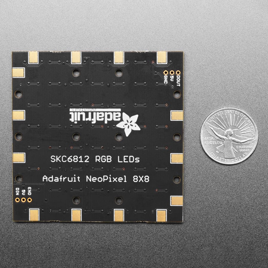 Adafruit NeoPixel NeoMatrix 8x8 - 64 RGB LED Pixel Matrix - Image 5