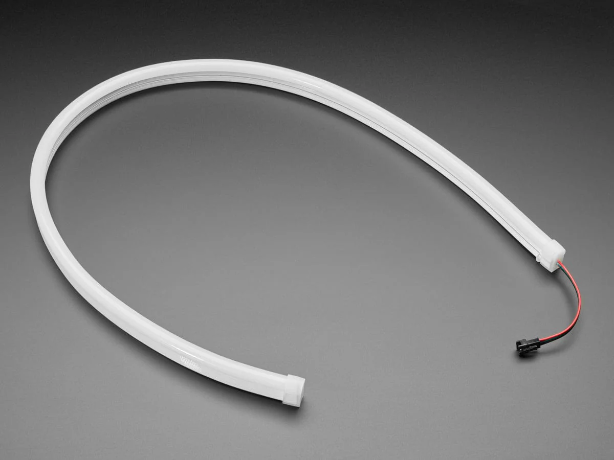NeoPixel RGB Neon-like LED Flex Strip with Silicone Tube (1 meter) [Discontinued] - Image 3